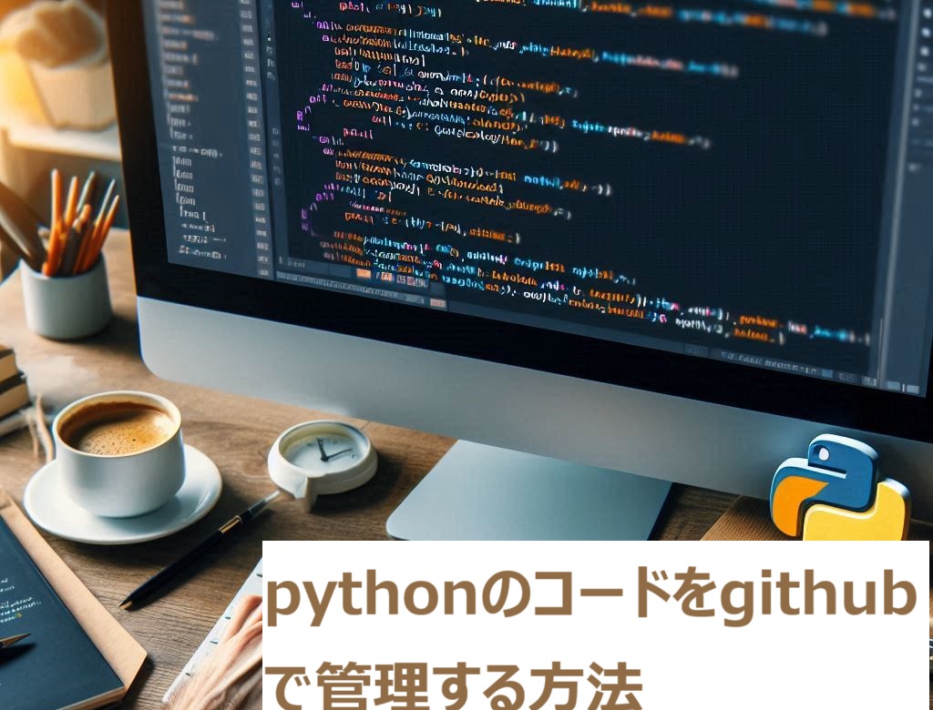 pythonのコードをgithubで管理する方法